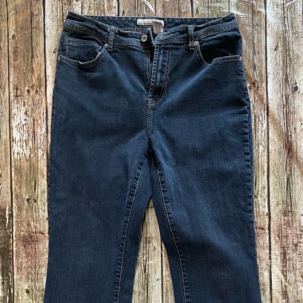 CHICOS Platinum jeans size 1 short.